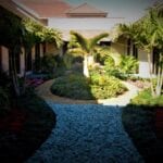 Garden Area in Country Club Fitness Center