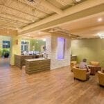 New Social area of Health Club