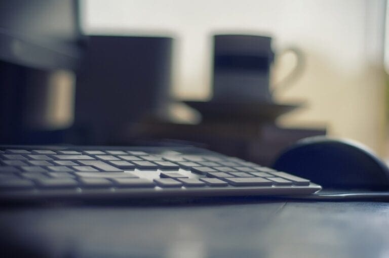 keyboard, office, work