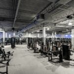New Renovation Workout Floor at Gym