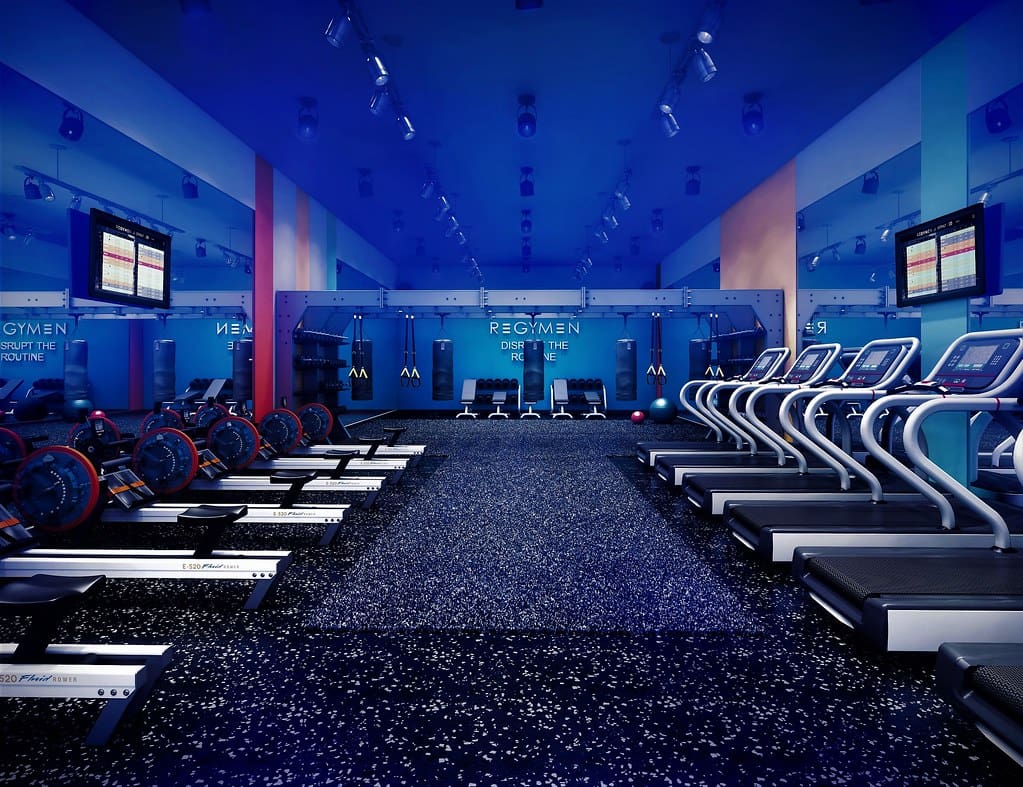 Workout Area for Regymen Fitness