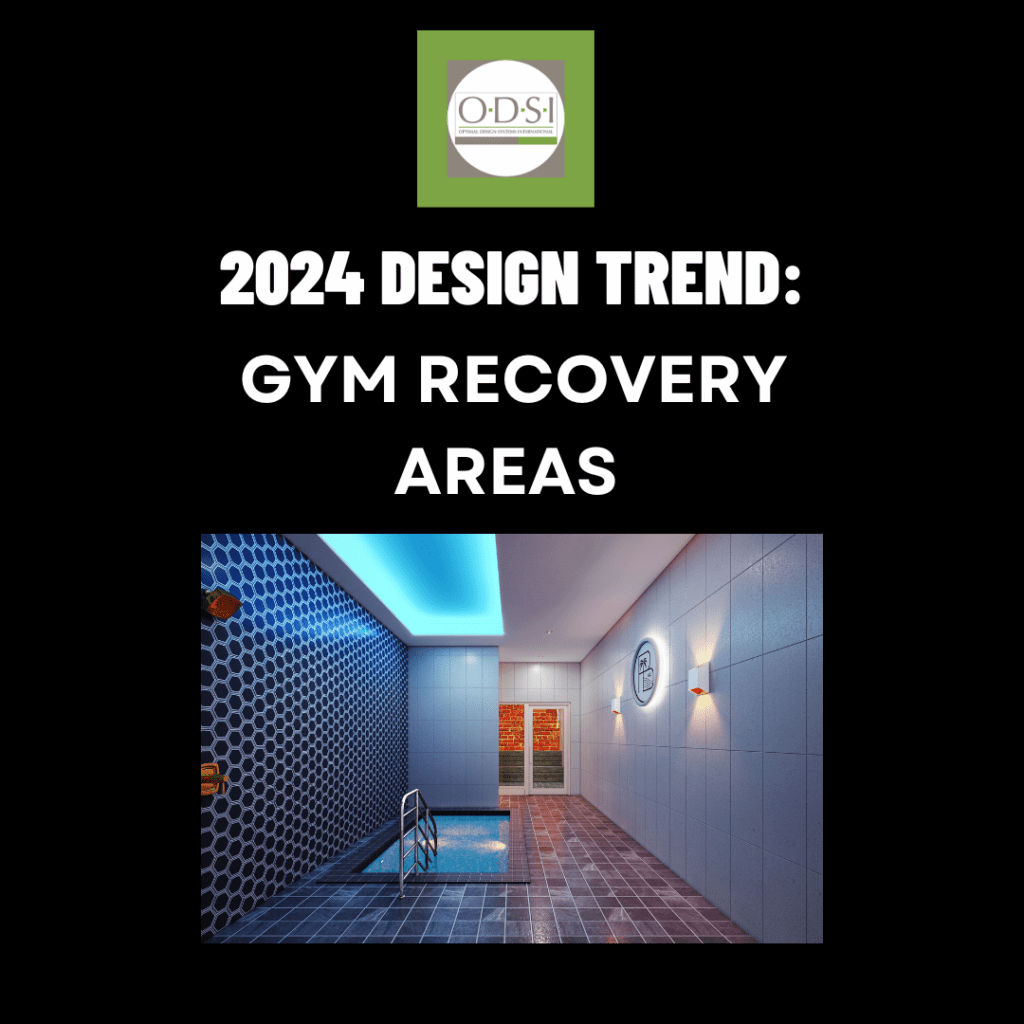 Downloadable gym recovery area design resource by ODSI